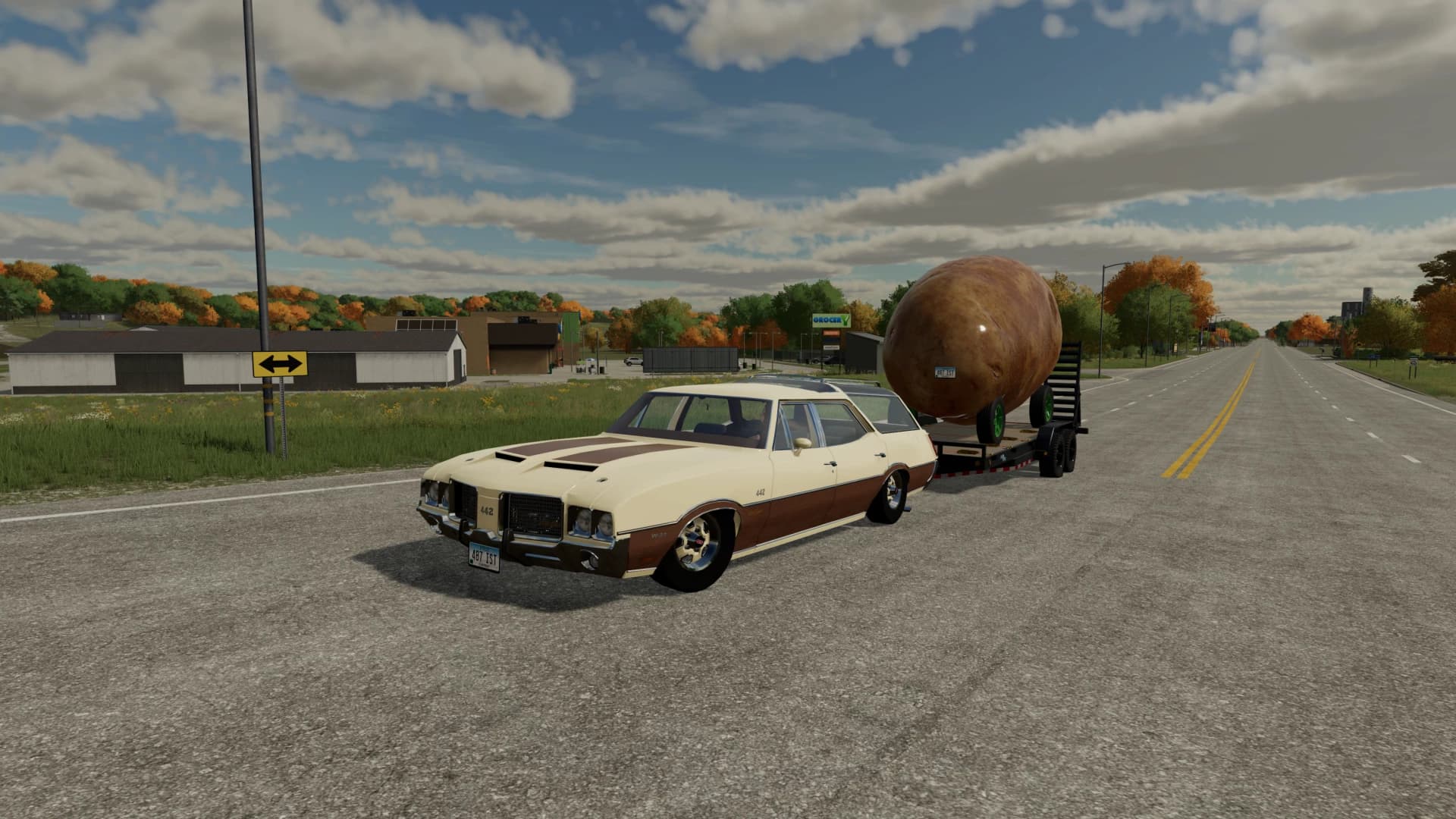 OLDSMOBILE VISTA CRUISER 442
