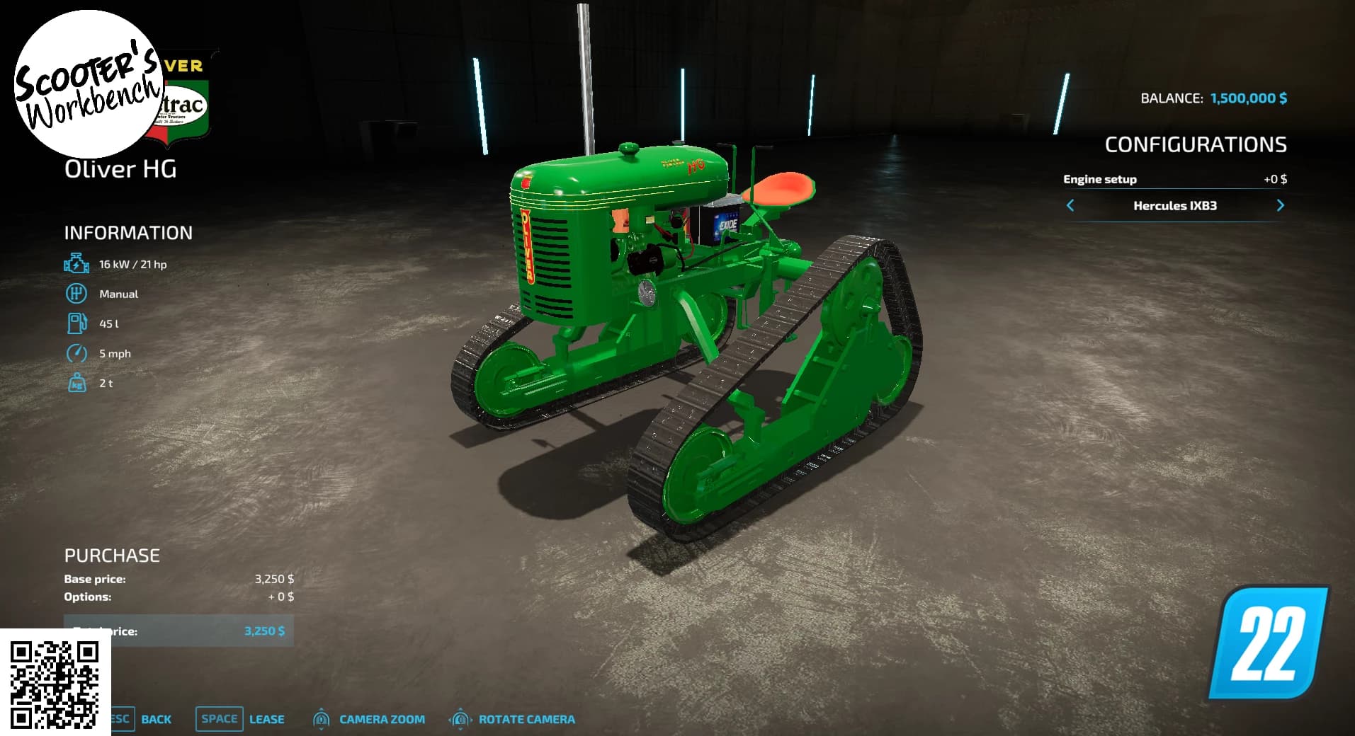 OLIVER CLETRAC HG 3