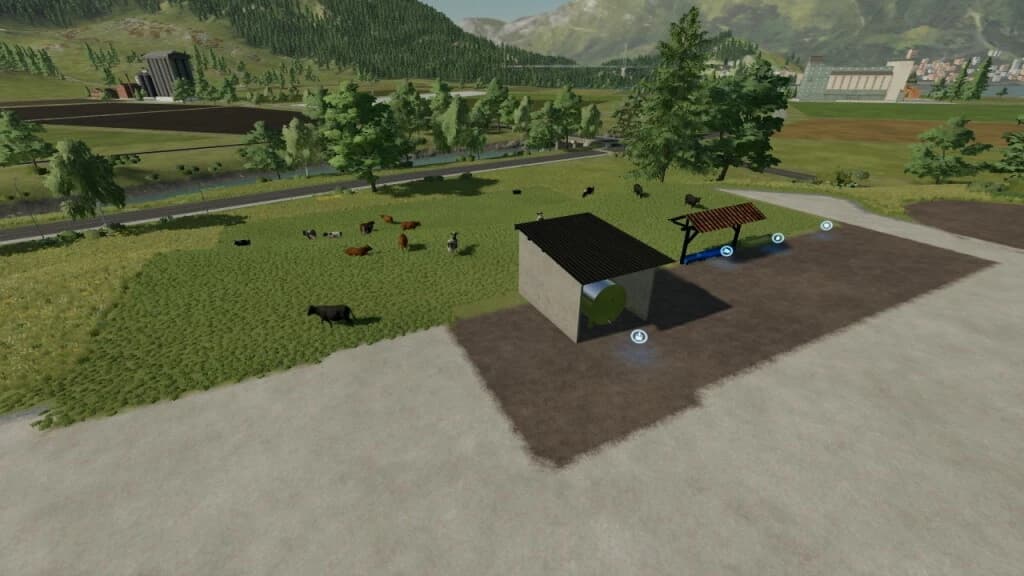 OPEN CATTLE PASTURE