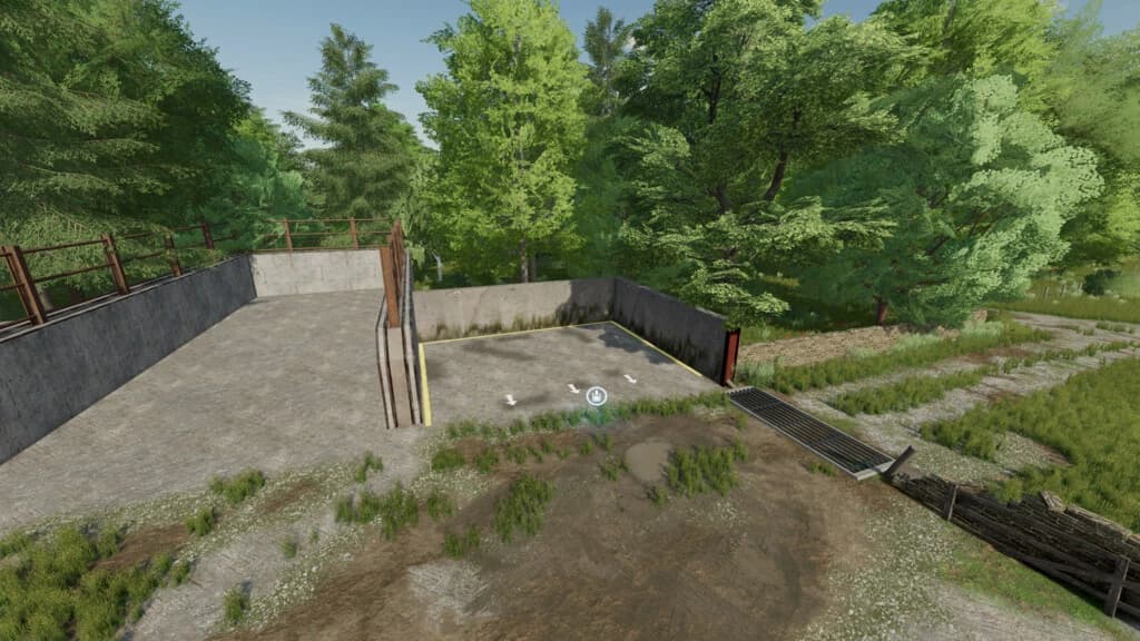 OPEN MANURE STORAGE