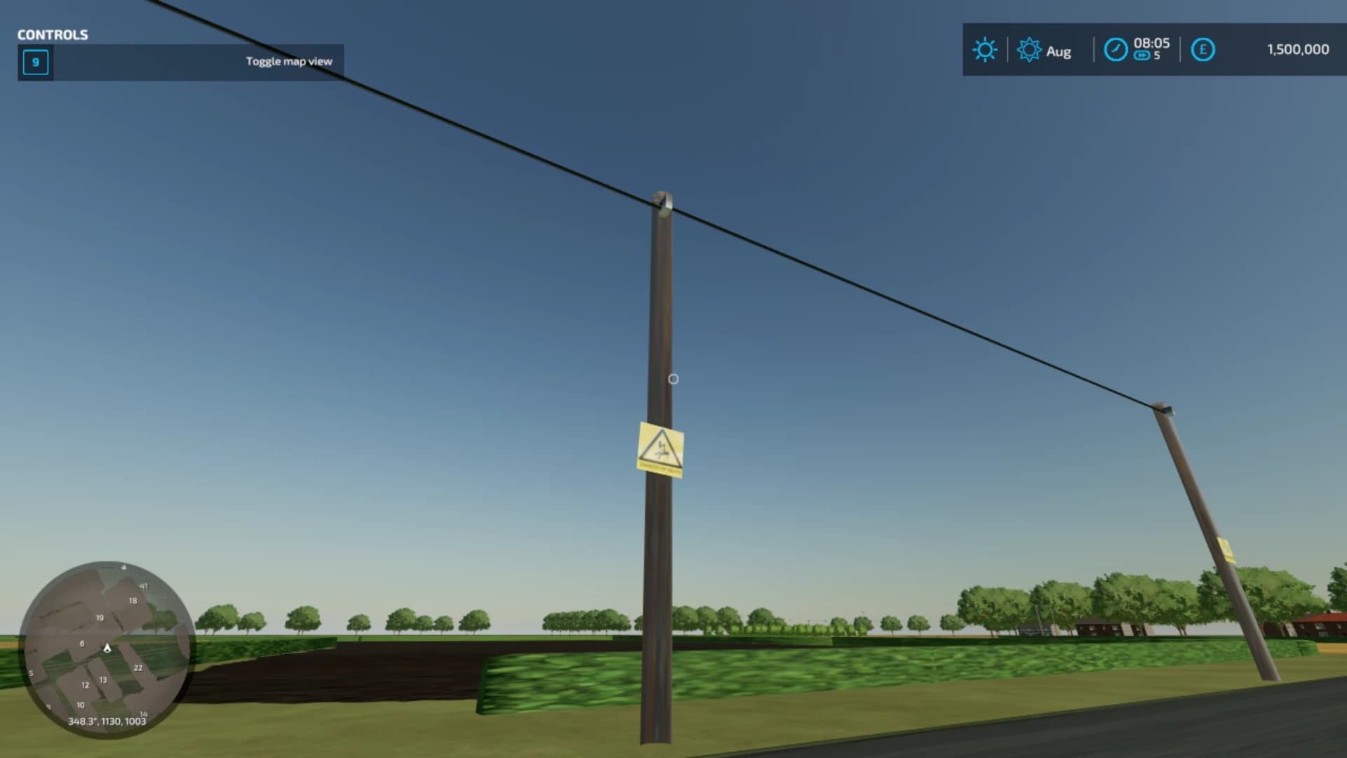 LOW VOLTAGE POLE UK PREFAB 4