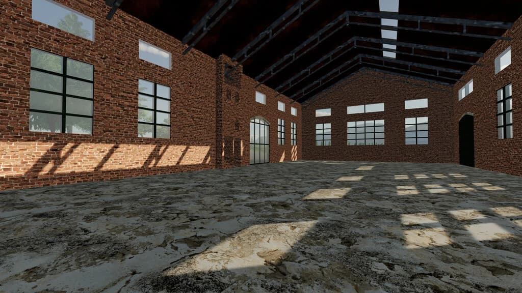 Old Disused Red Brick Factory 5
