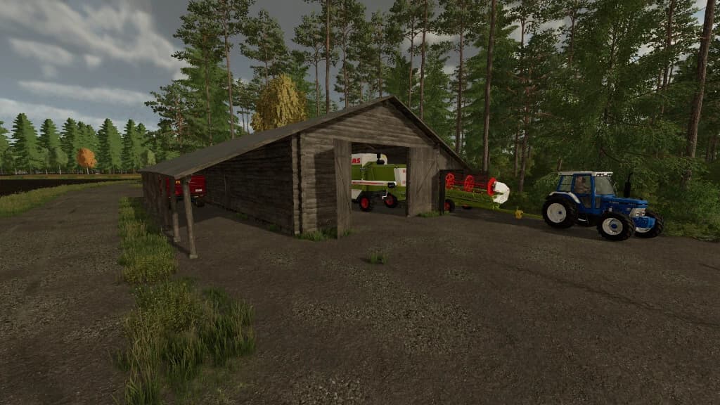 Old Log Sheds Pack 2