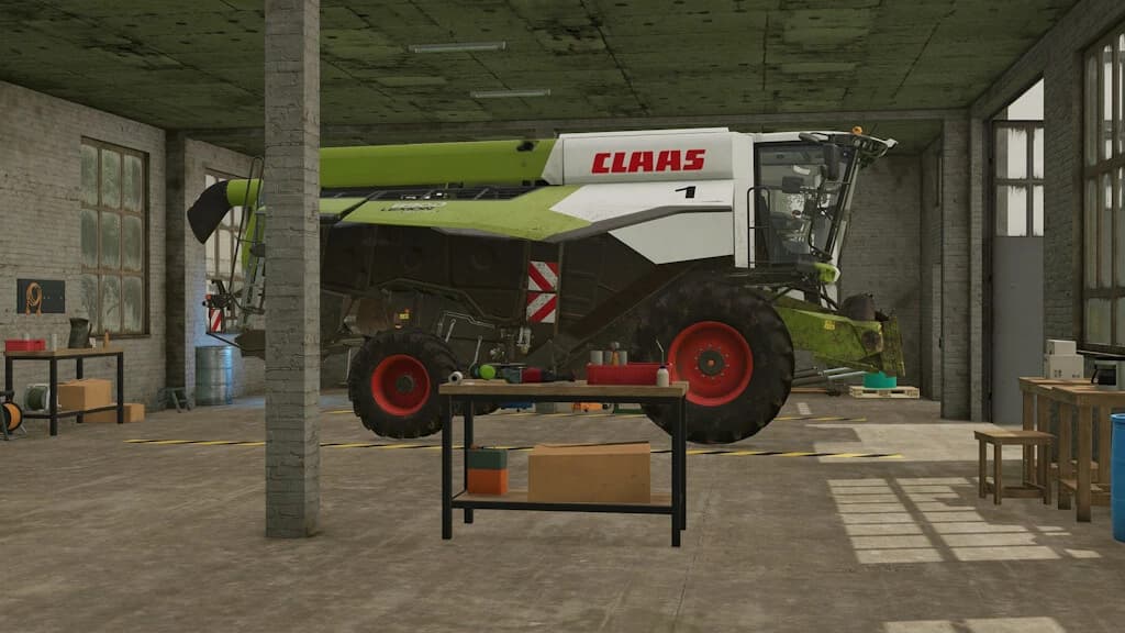 Old Workshop Halls Pack 6