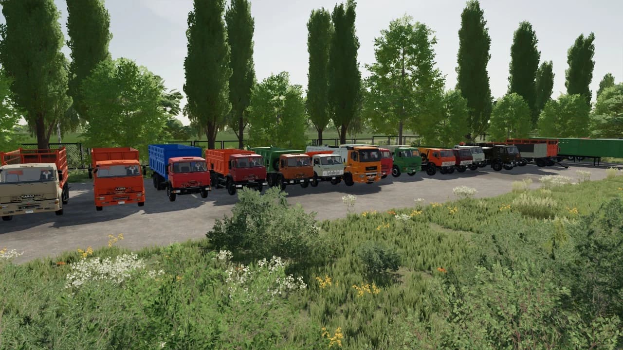 PACK KAMAZ / NEFAZ / TONAR