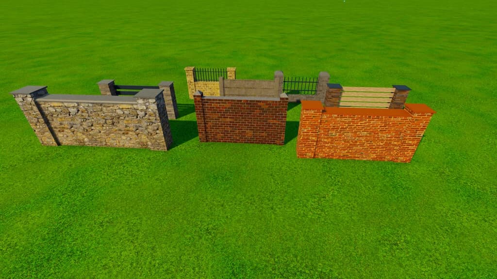 PACK OF FENCES (PREFAB)