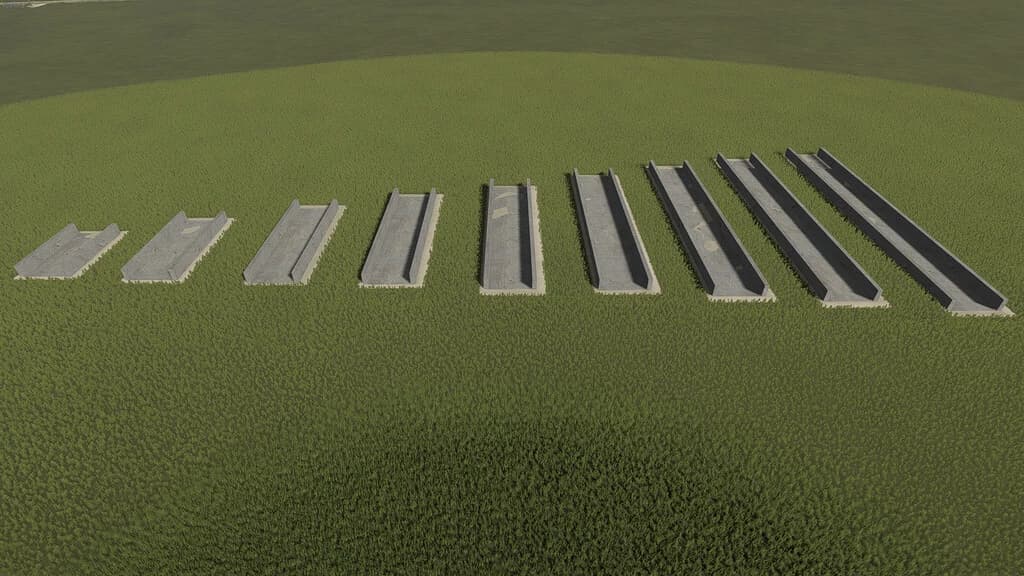 PACK OF SILAGE SILOS 4