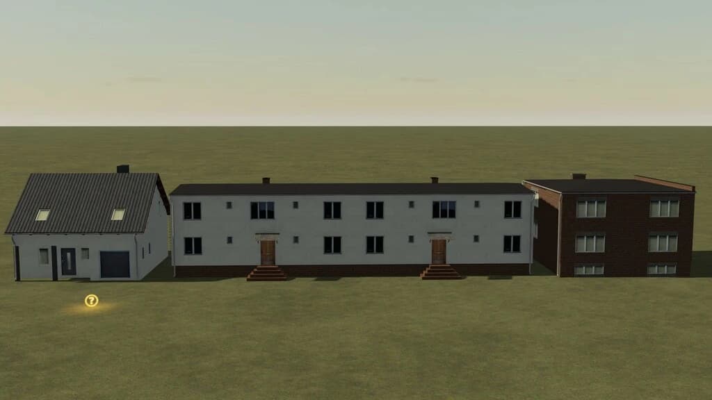 PACK OF THREE HOUSES (PREFAB) 2