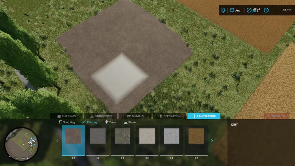 PAINTABLE FIELD (PREFAB) 4