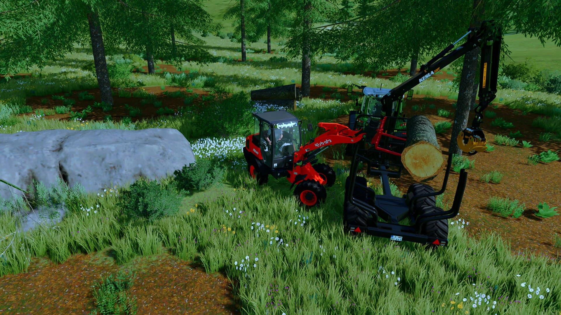 PALLET FORK FOR LOGS 2