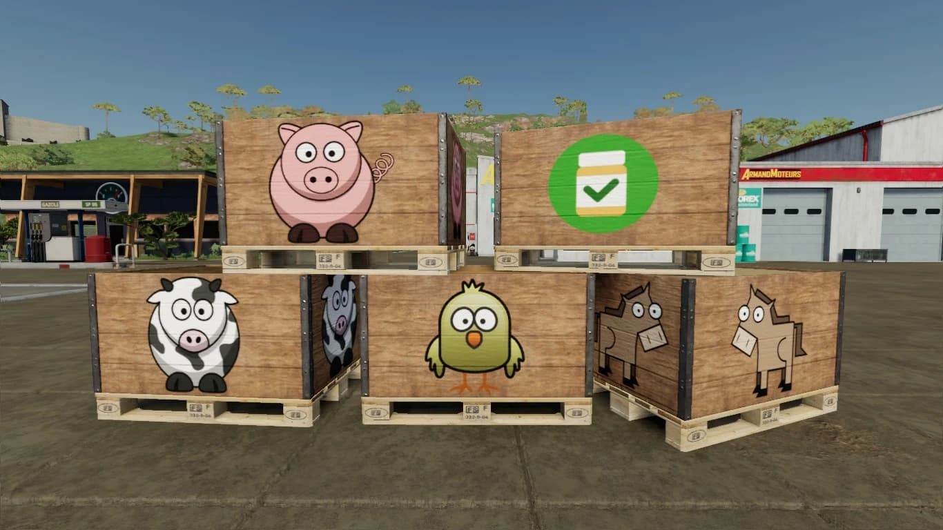 PALLET PACK FOR ANIMALS 2