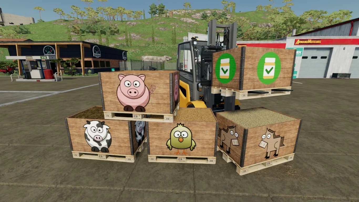 PALLET PACK FOR ANIMALS