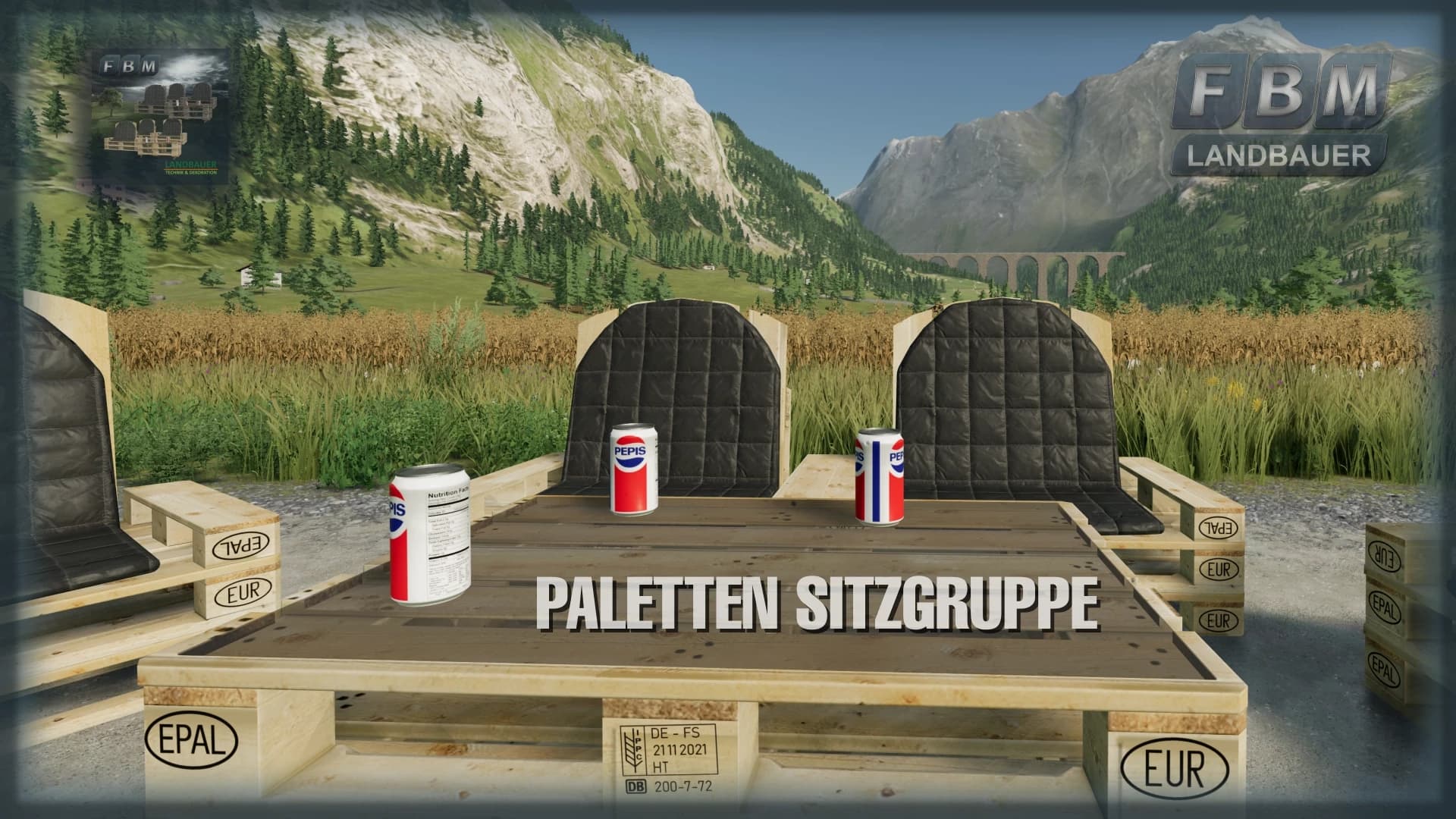 PALLET SEATING GROUP 5