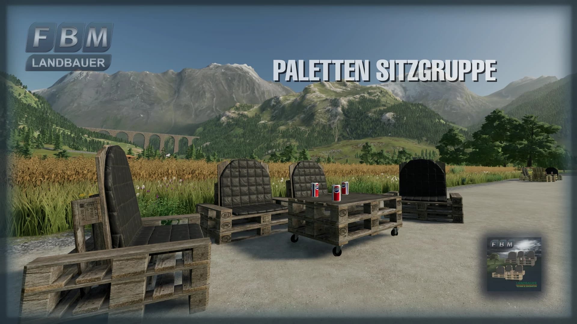 PALLET SEATING GROUP 2