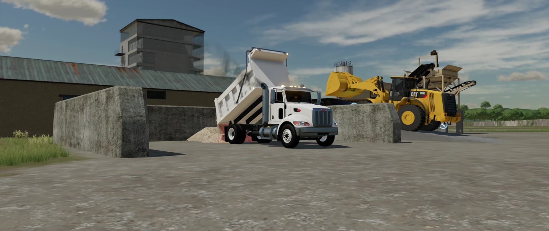PETERBILT 340 DUMP TRUCK