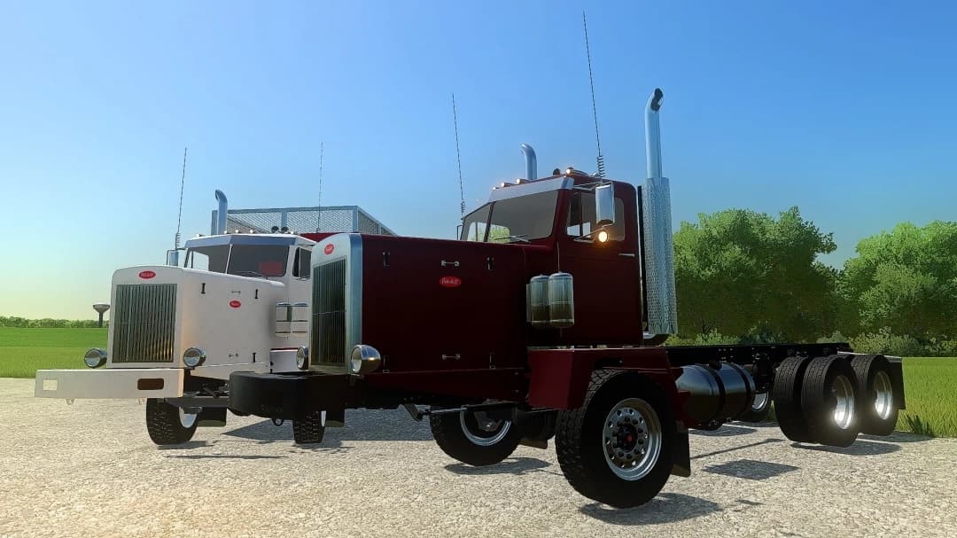 PETERBILT 346 FLATBED/AR TRUCK 2