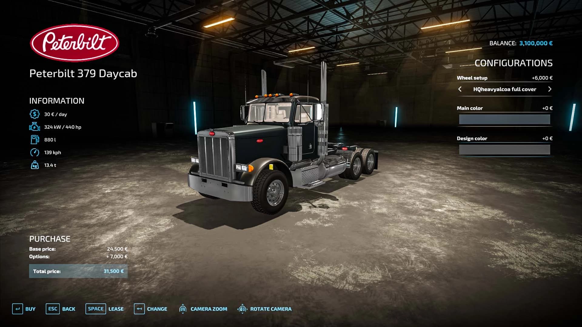 PETERBILT 379 DAYCAB 1999 2