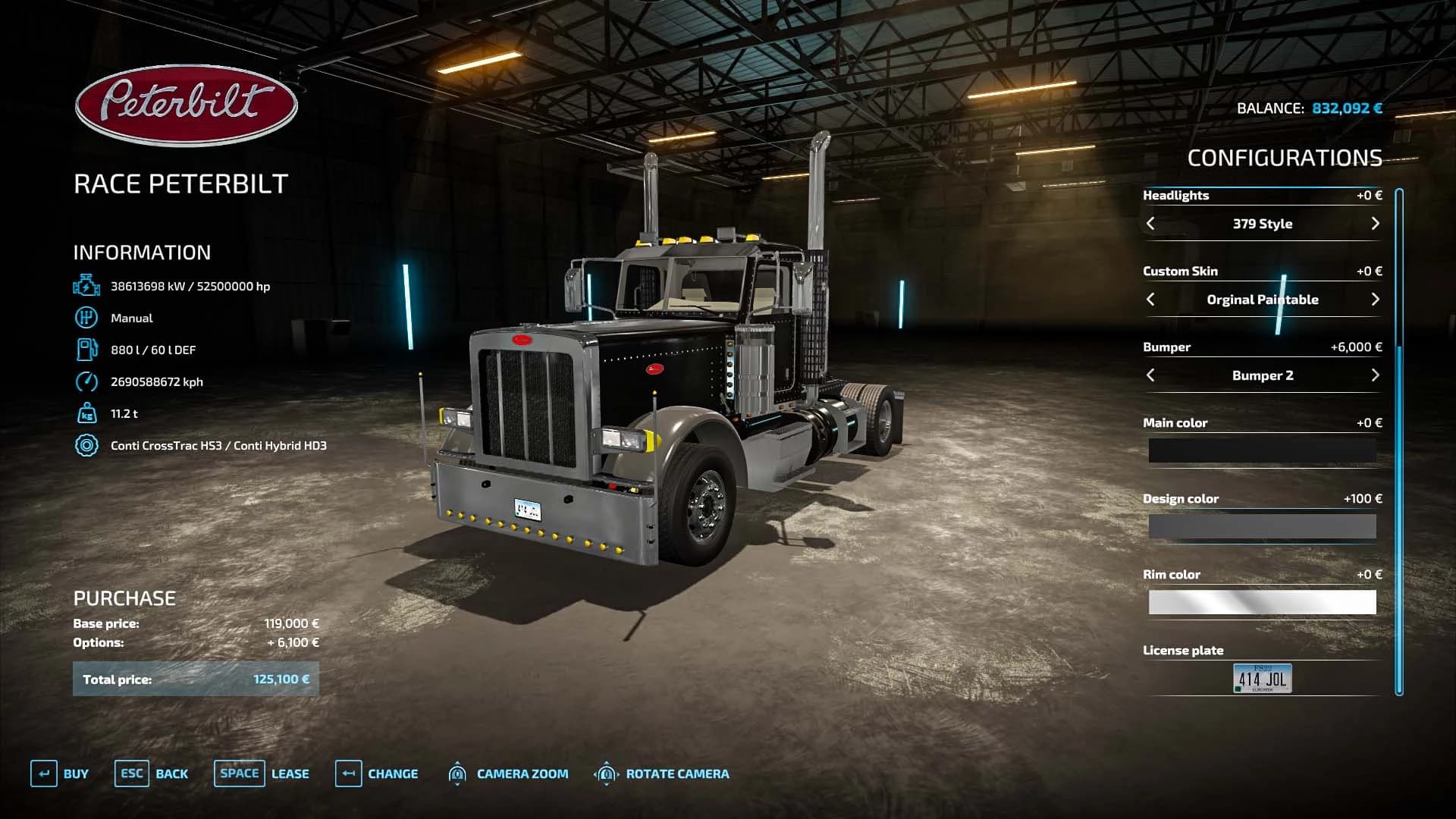 PETERBILT 389 RACE TRUCK 2