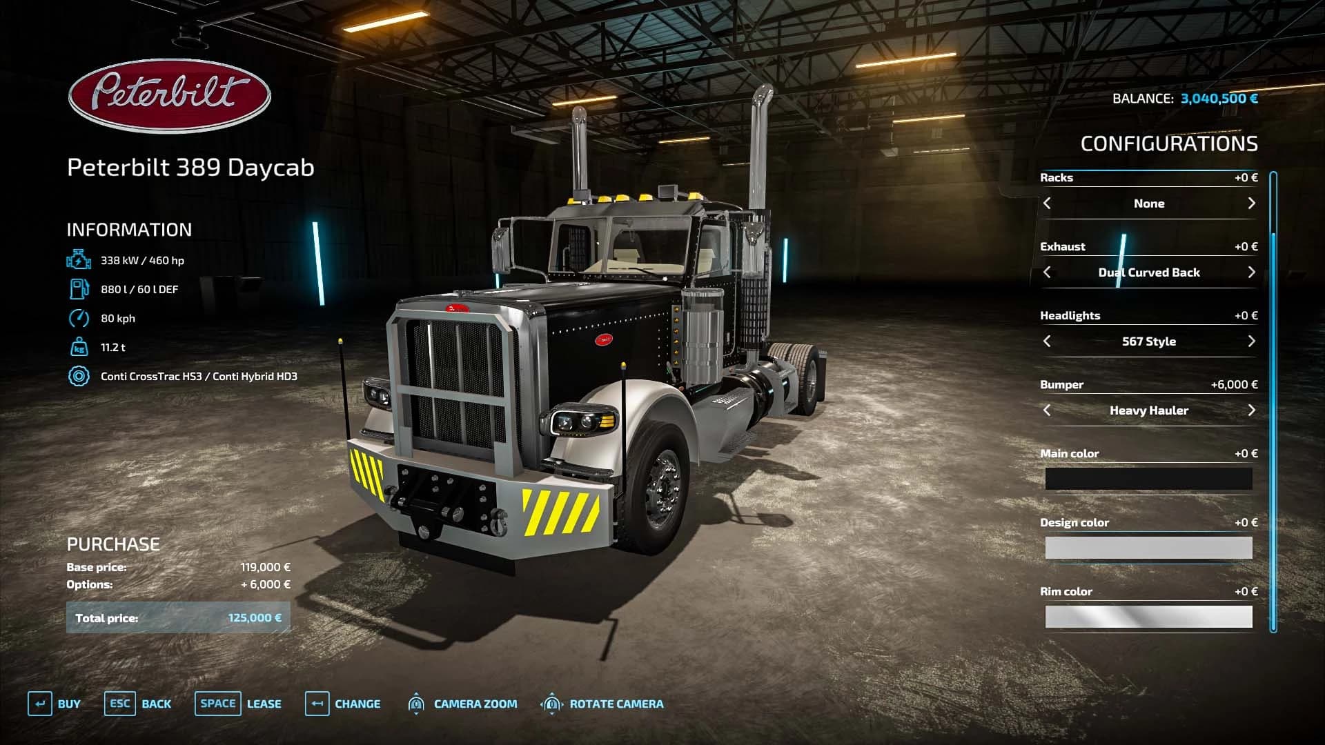 PETERBILT 389 3
