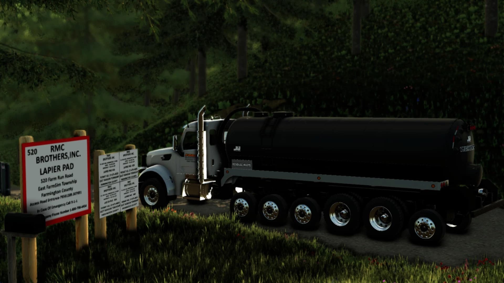 PETERBILT VAC TANKER