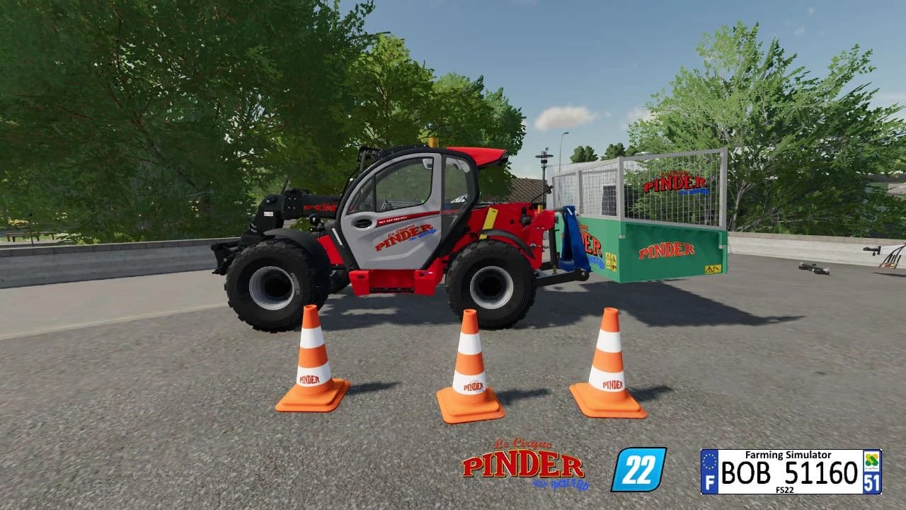 PINDER 3 POINT TRAILER 3