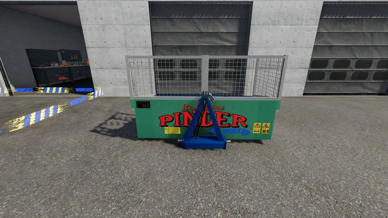 PINDER 3 POINT TRAILER 2