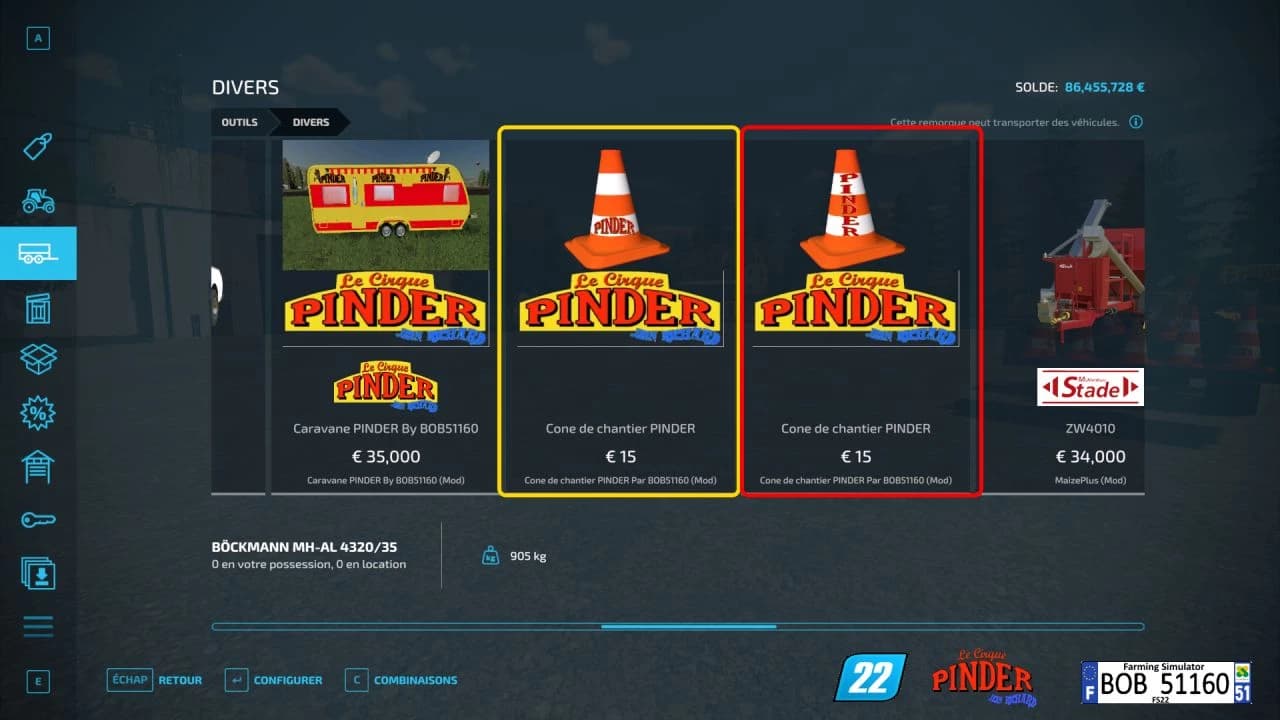 PINDER construction cone 4