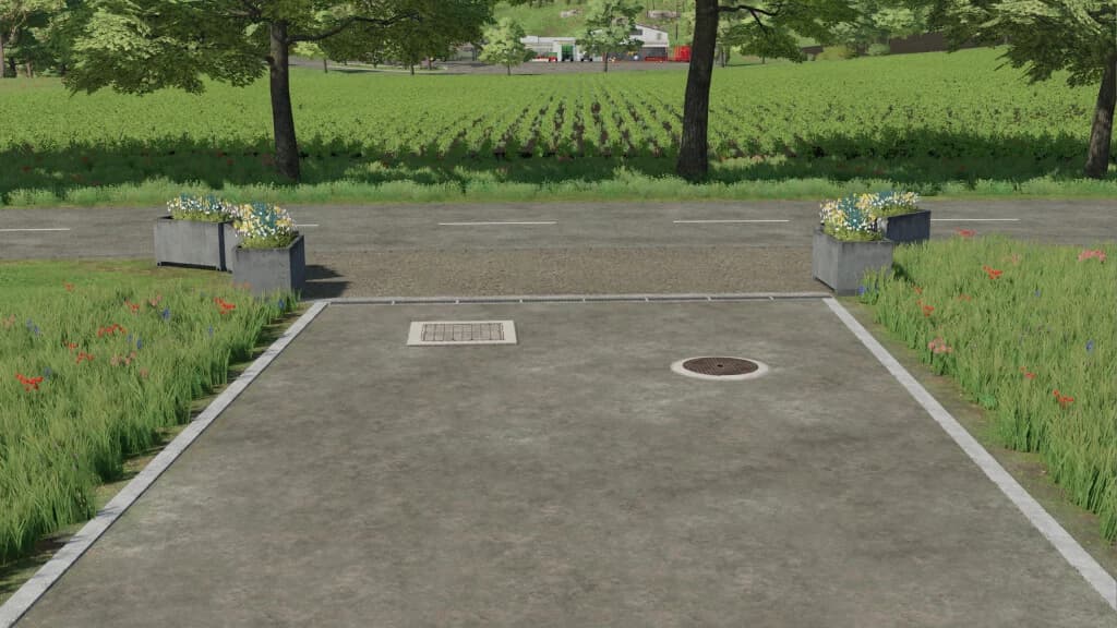 PLACEABLE BORDERSTONES/FLOWERPOT