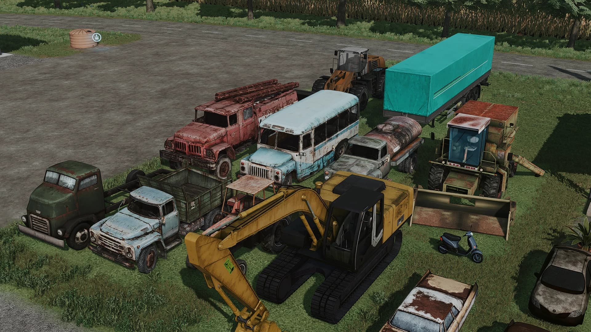 PLACEABLE JUNKYARD CARS 4