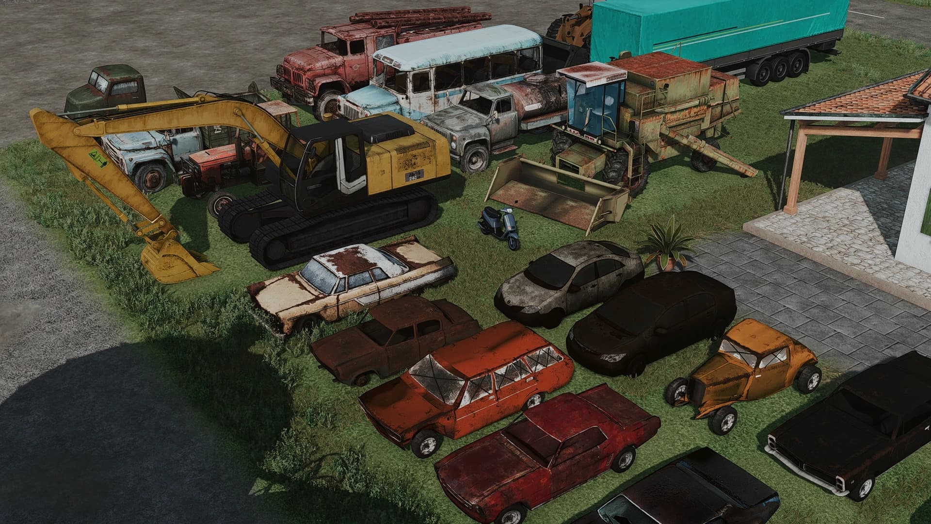 PLACEABLE JUNKYARD CARS 3