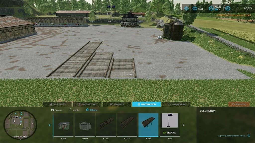 PLACEABLE LOG BRIDGE 2