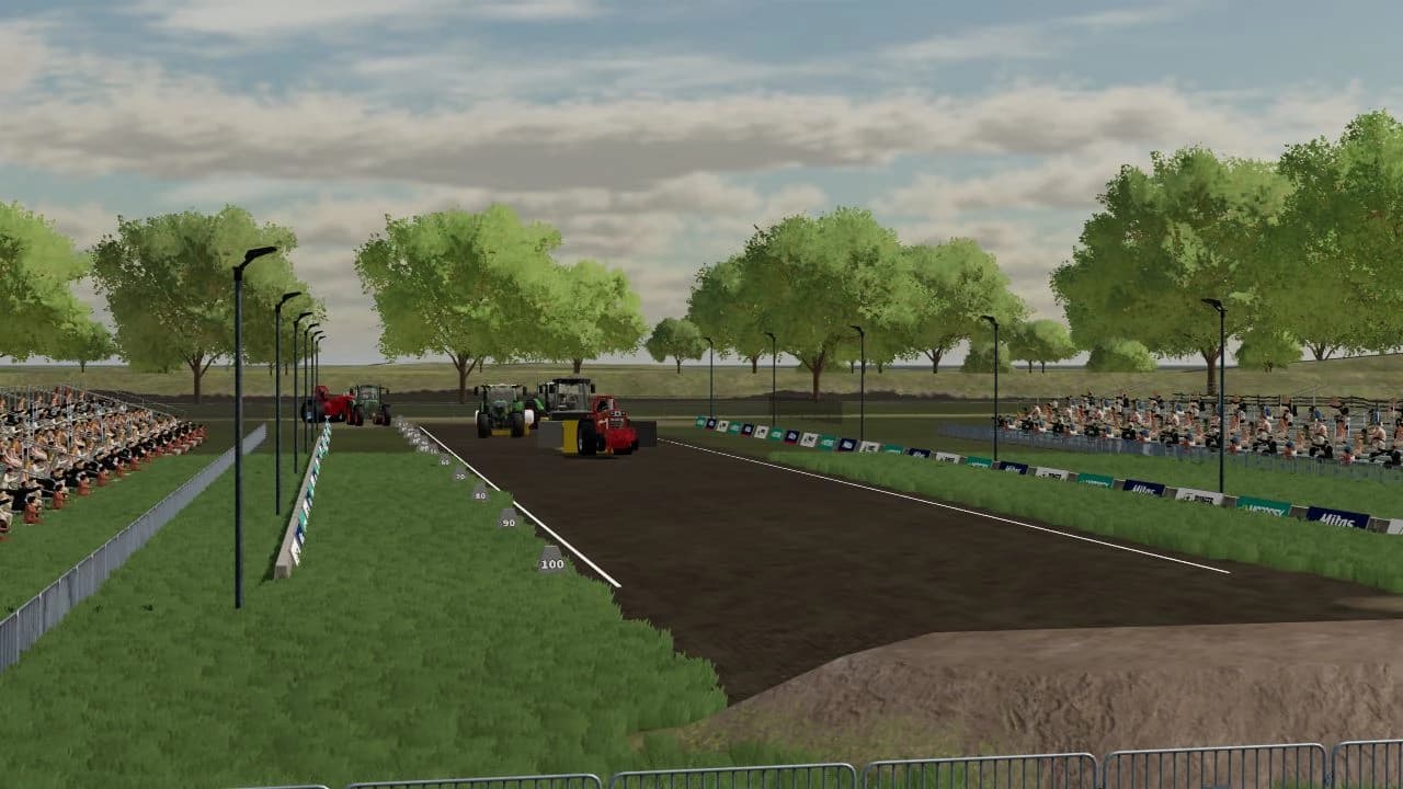 PLACEABLE PULLING TRACK