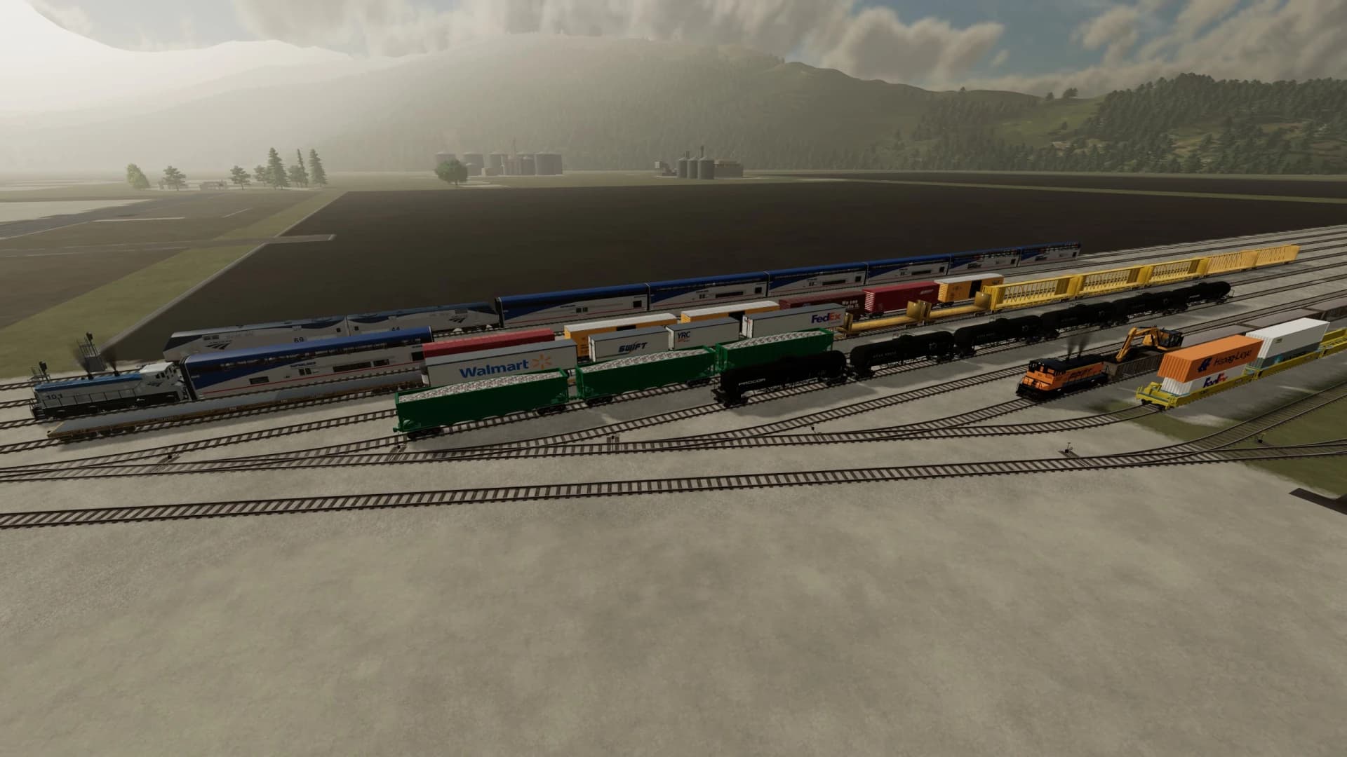 PLACEABLE RAILROAD TRACK 5