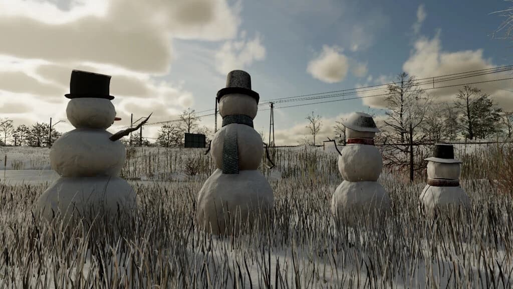 PLACEABLE SNOWMEN 2