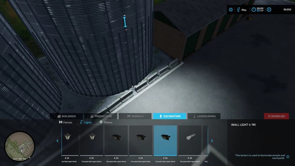 PLACEABLE WALL LIGHTS