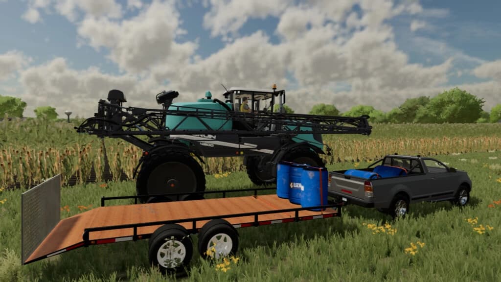 PLASTIC WATER/FERTILIZER BARRELS 5