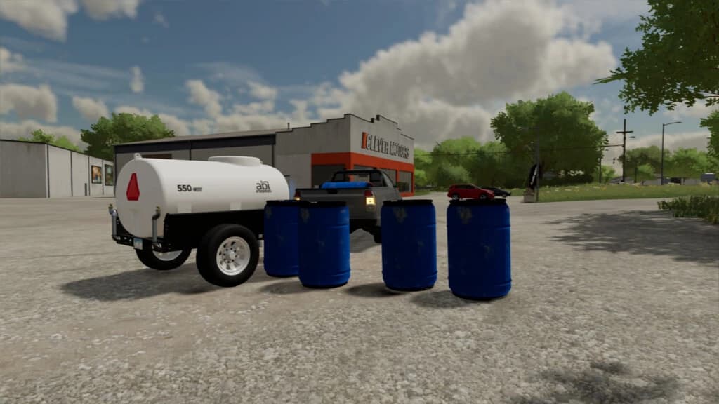 PLASTIC WATER/FERTILIZER BARRELS 3