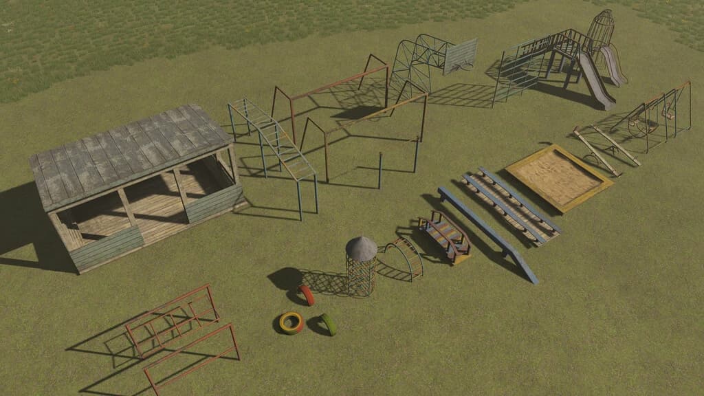 PLAYGROUND DECORATIONS (PREFAB) 4