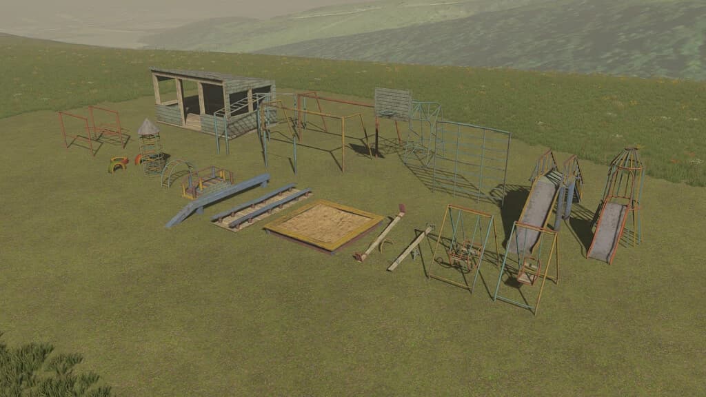 PLAYGROUND DECORATIONS (PREFAB) 2