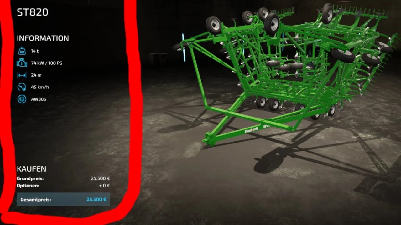 PLOW 24 METERS