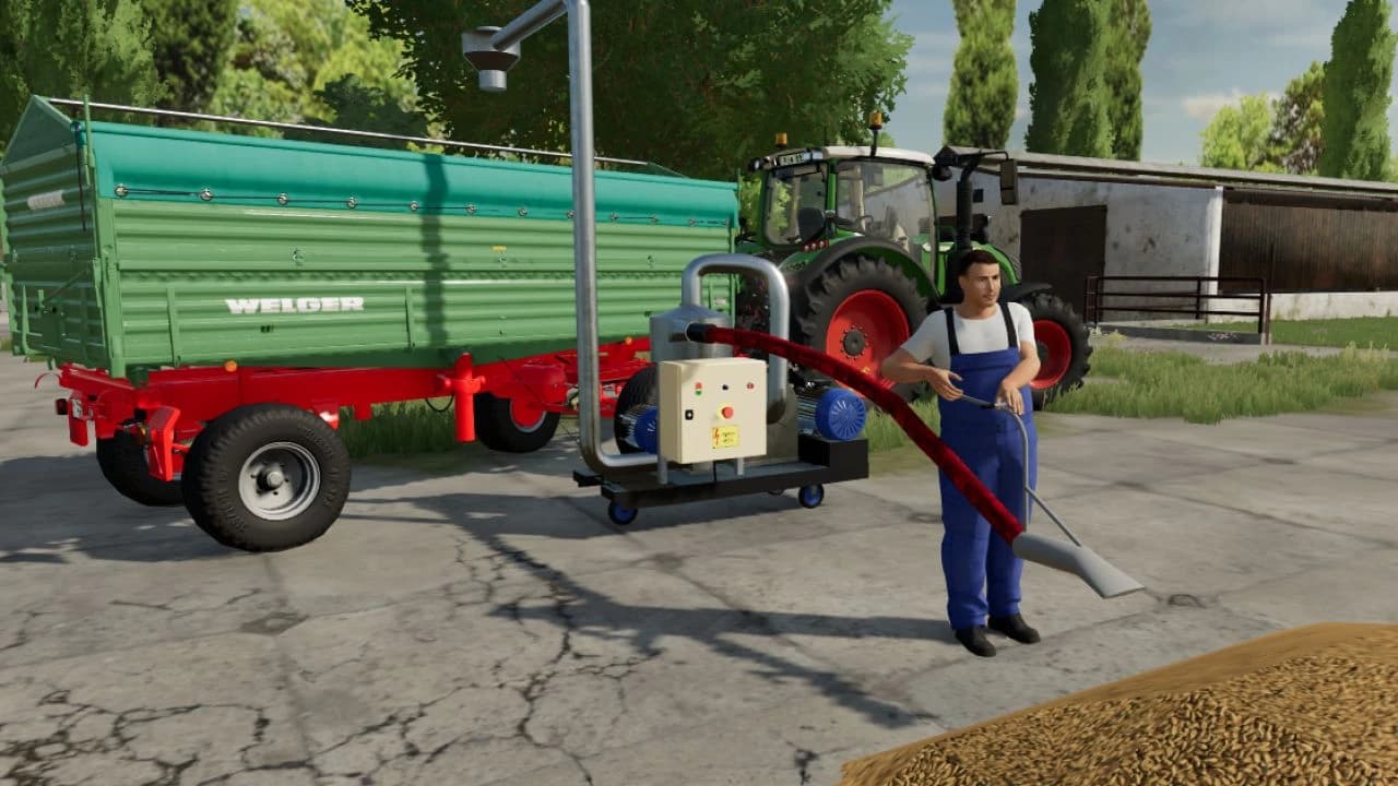 PNEUMATIC GRAIN CONVEYOR 3