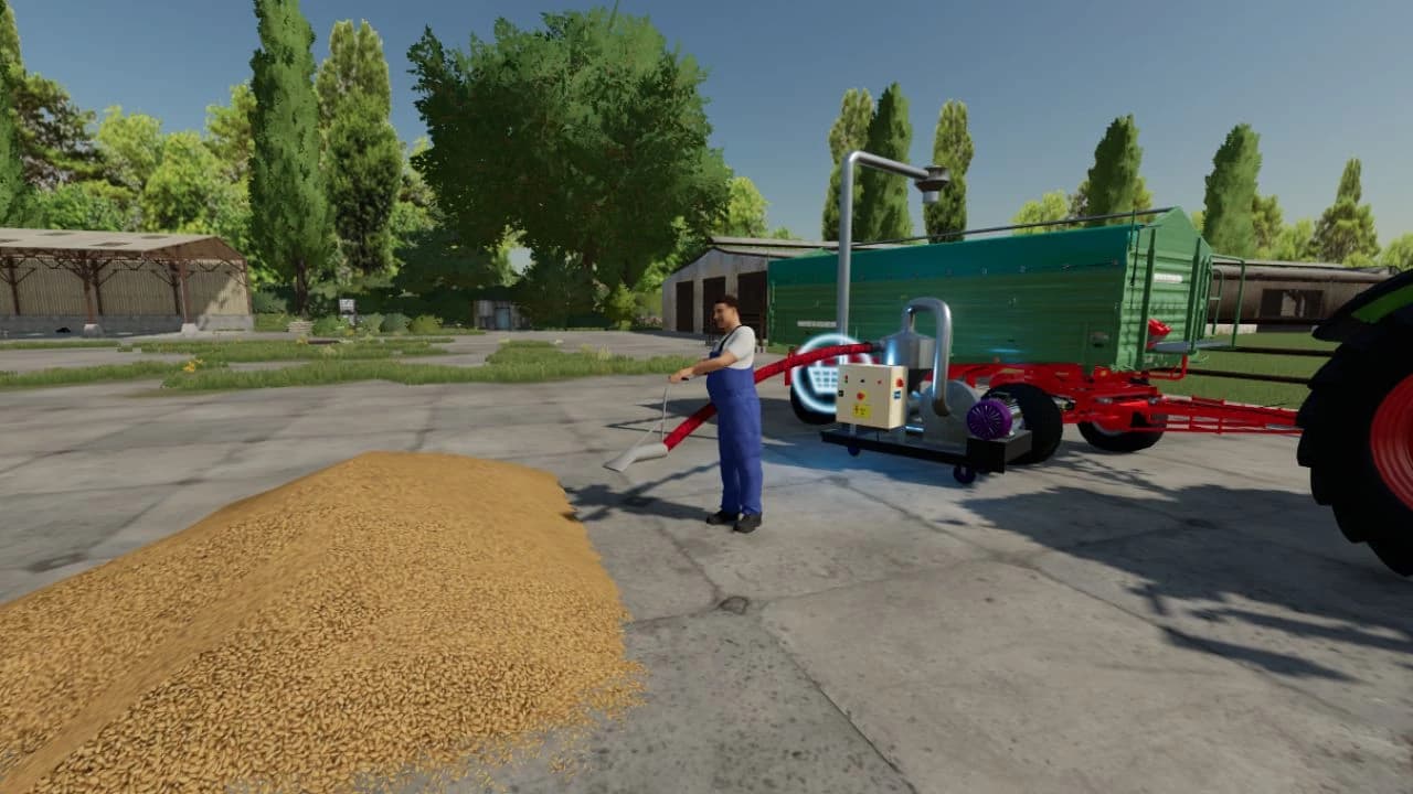 PNEUMATIC GRAIN CONVEYOR 2