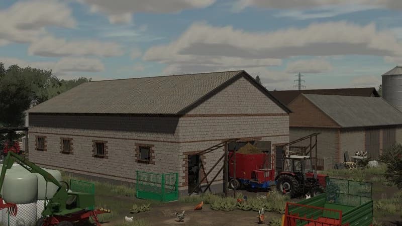 POLISH COWSHED WITH BARN 3
