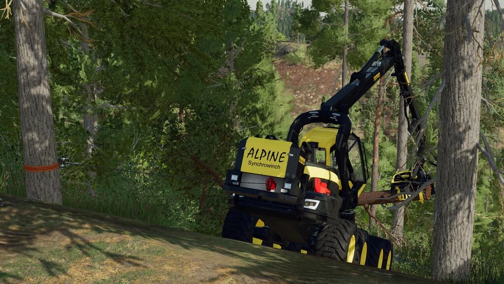 PONSSE ALPINE SYNCHROWINCH 4