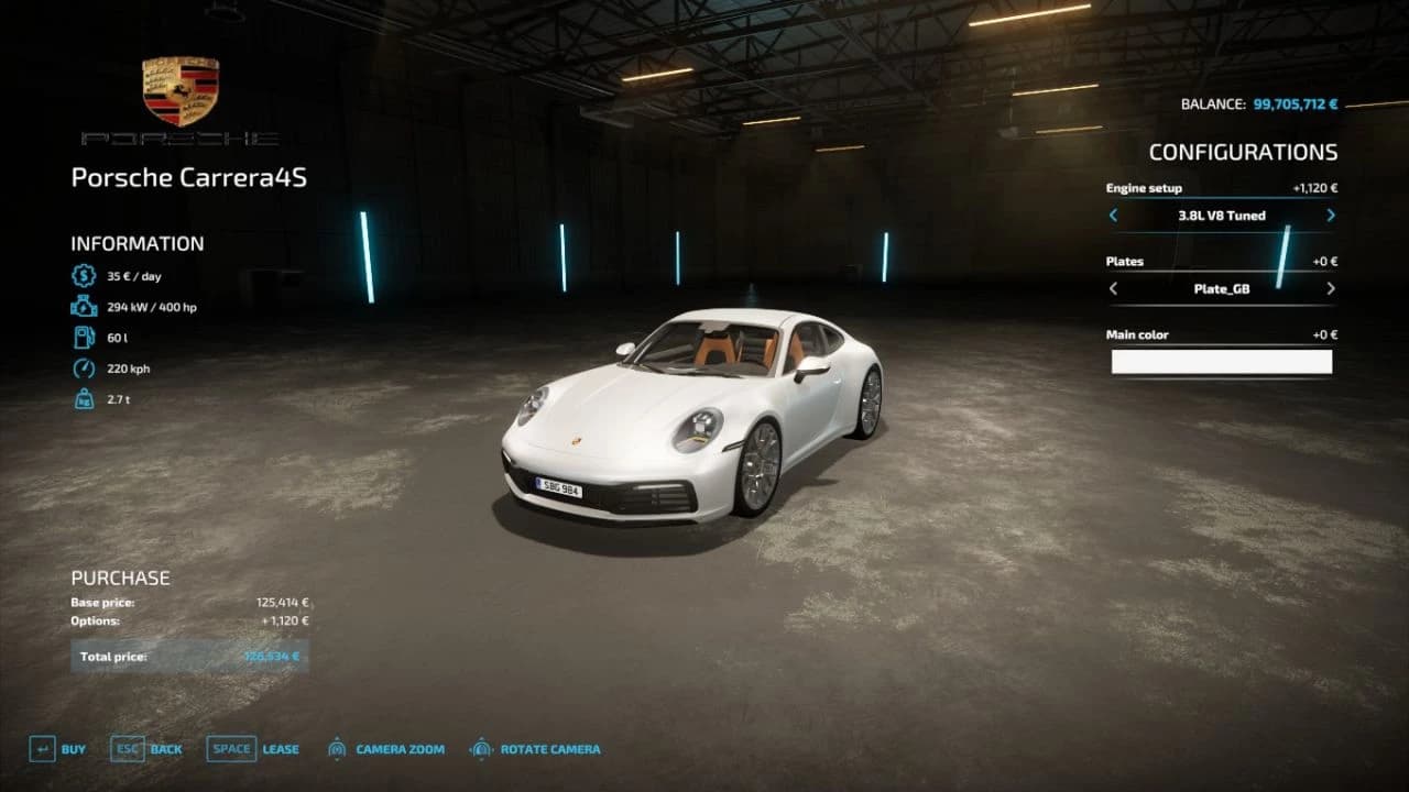 PORSCHE CARRERA 4S 3