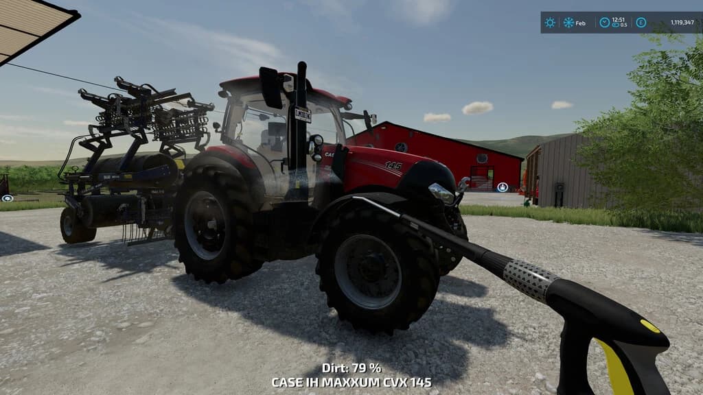 PRESSURE WASHER HUD
