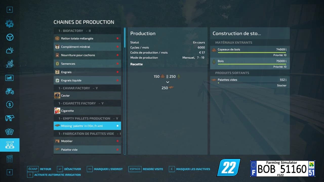PRODUCTION OF EMPTY PALLETS 4