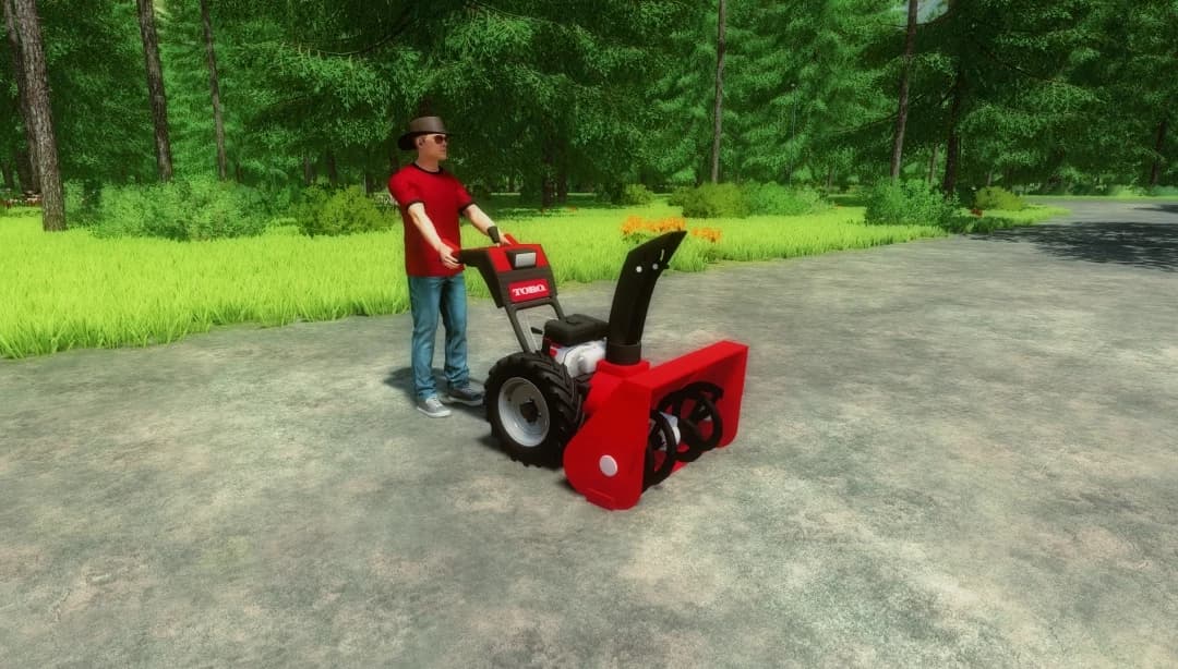 PUSH SNOW BLOWER 3