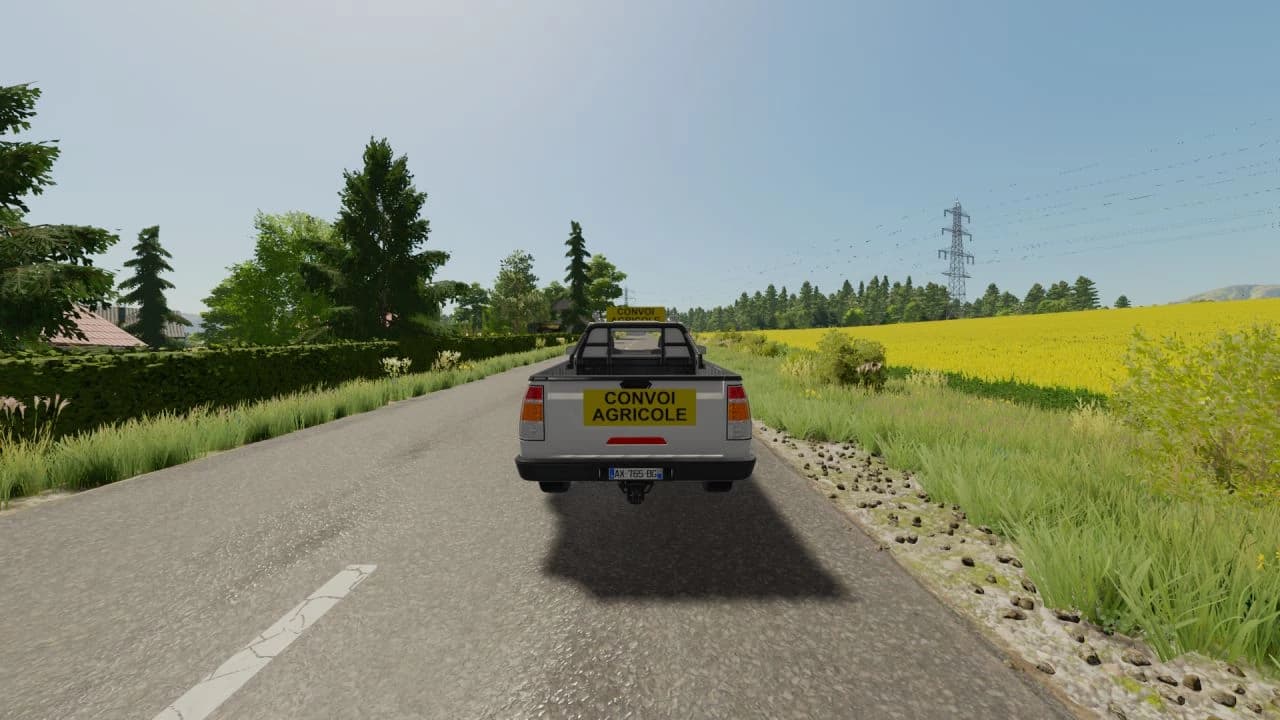 Pick-Up Agricultural convoy