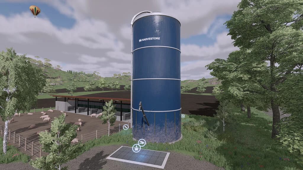 Pig Food Silo 5